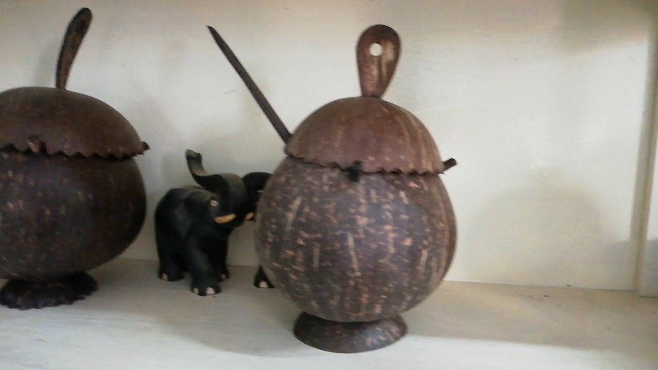 Sri lanka coconut shell products kandy handicrafts