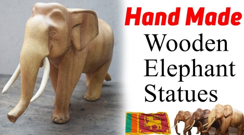 100% Handmade Elephant Statues in Sri Lanka