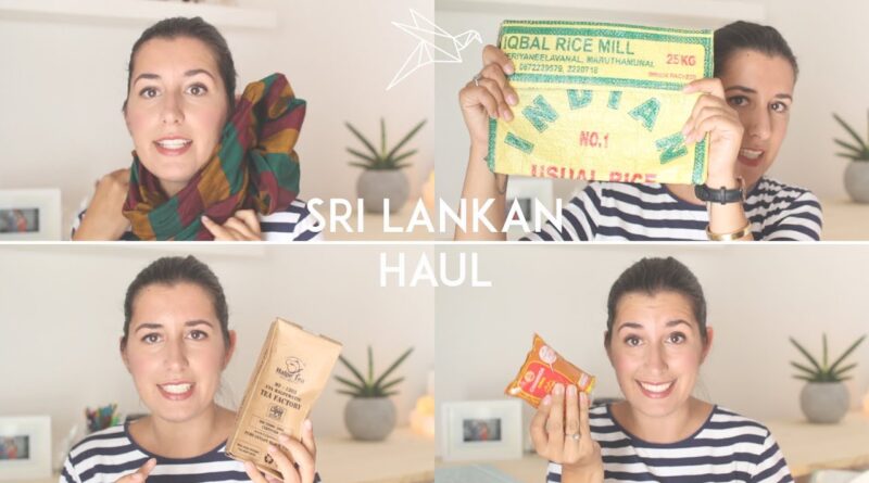 SRI LANKAN HAUL | Shopping tra artigianato locale, cibi tipici e spezie