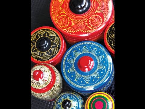 How to make handicrafts in laaksha industry in Sri Lanka